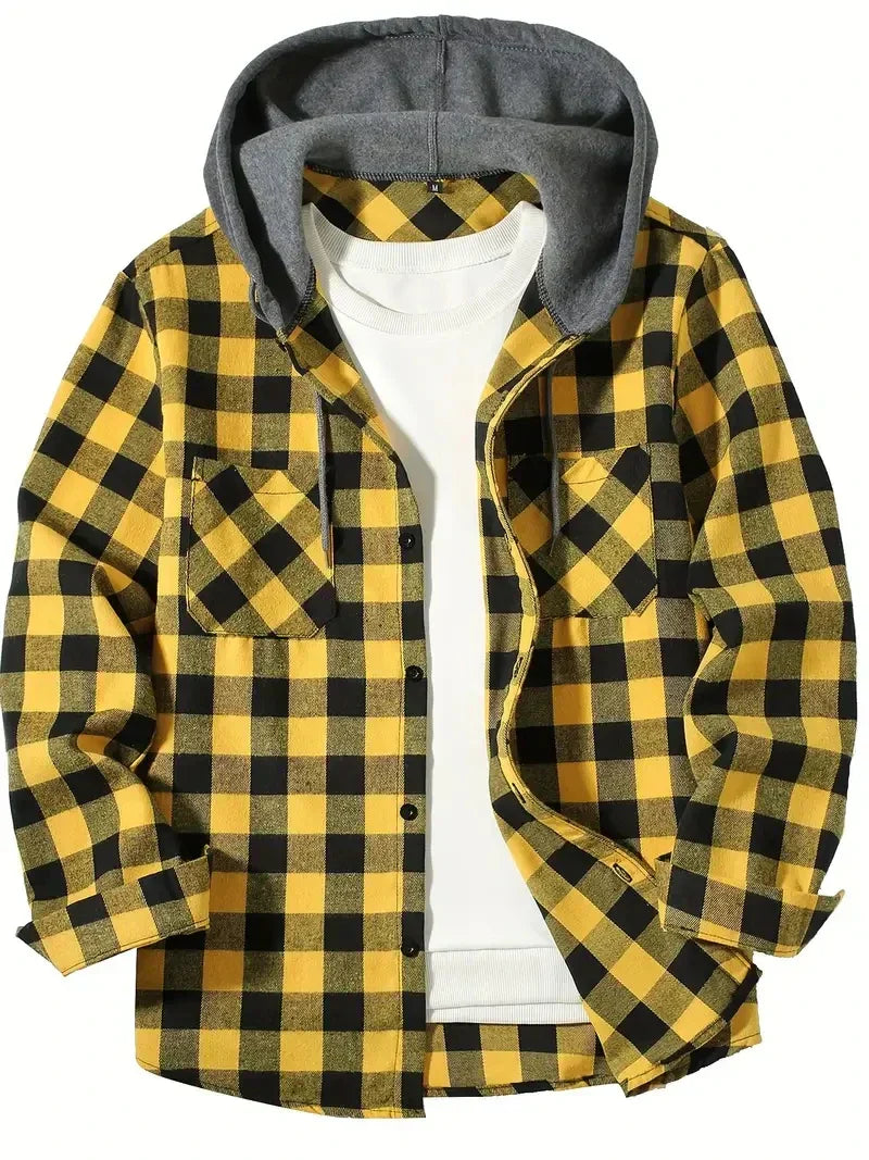 Benton Flannel Hoodie Jacket
