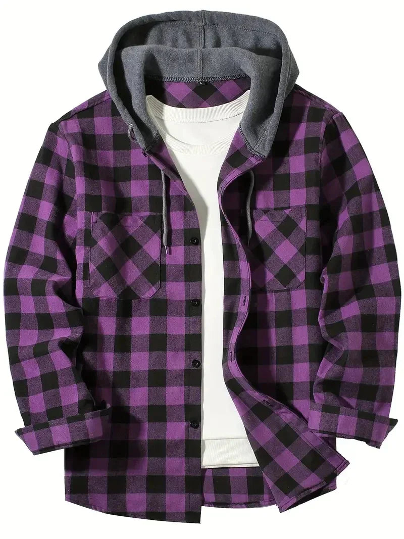 Benton Flannel Hoodie Jacket